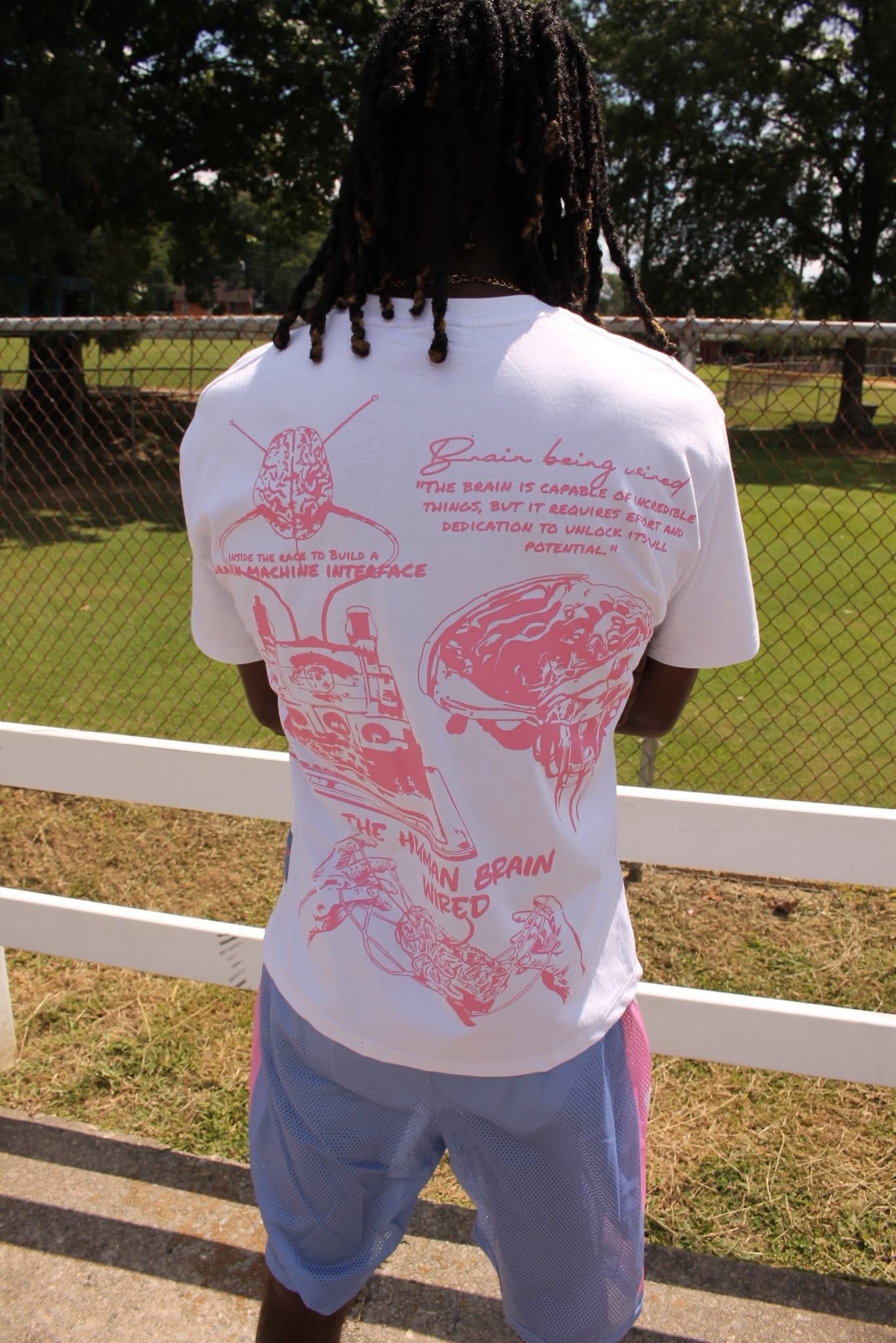 White, Pink, and Blue - Wired, Move, Think Different Shirt | 100% Cotton