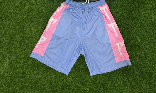 Blue and Pink TTP Shorts