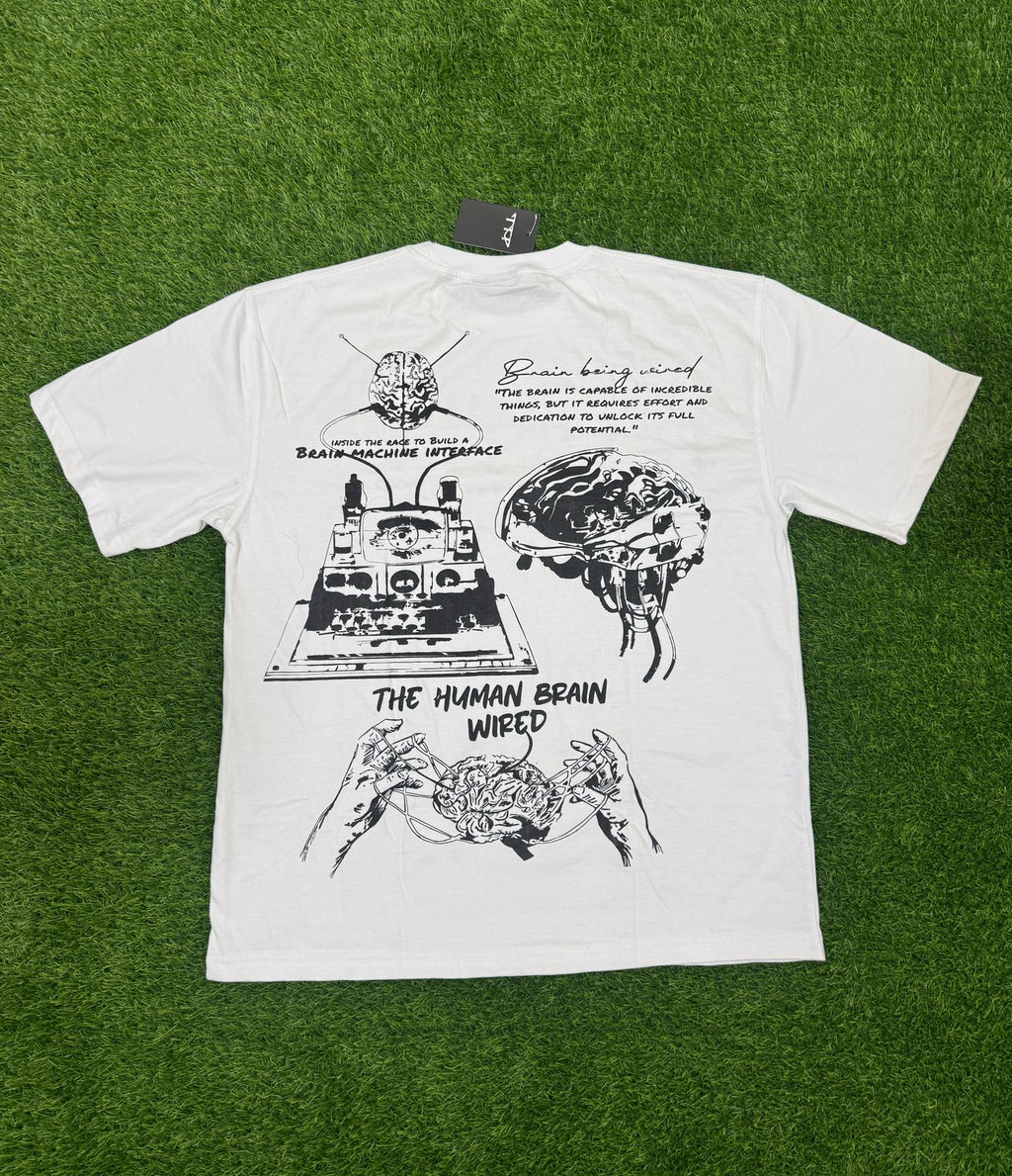 CLASSIC BLACK AND WHITE Wired, Move, Think Different Shirt| 100% Cotton