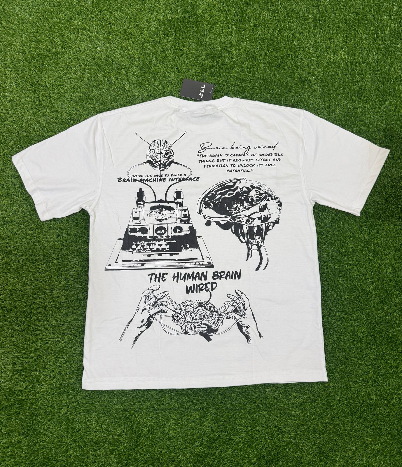 CLASSIC BLACK AND WHITE Wired, Move, Think Different Shirt| 100% Cotton