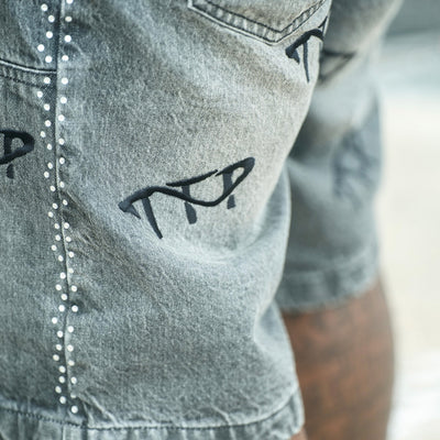 PRESALE: TTP All Over Embroidery Jorts