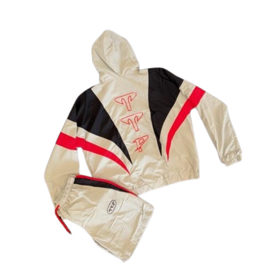 Classic white track suit