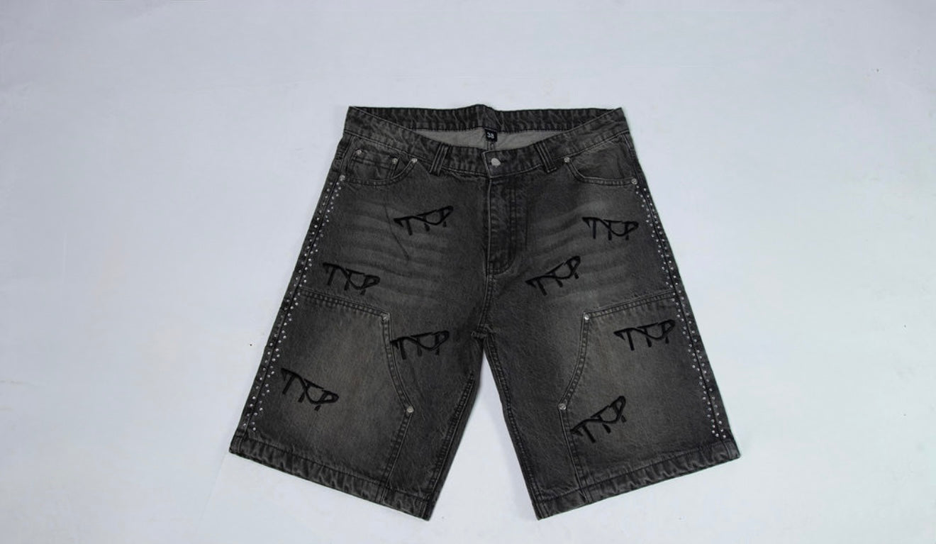 PRESALE: TTP All Over Embroidery Jorts