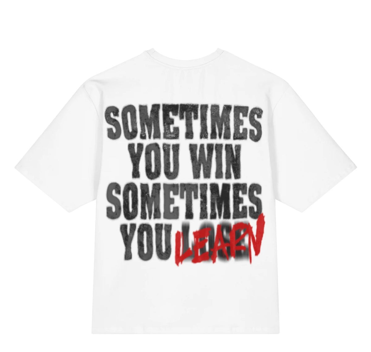 TTP “Win or Learn” Oversized tee
