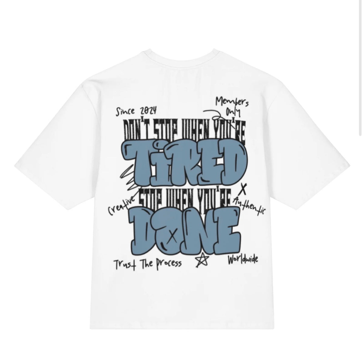 TTP “Until it’s Done” Oversized tee