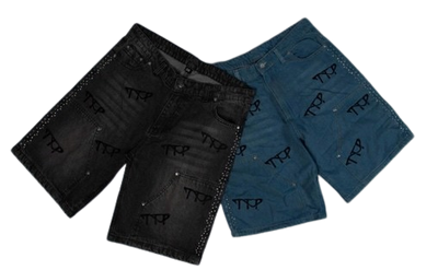 PRESALE: TTP All Over Embroidery Jorts