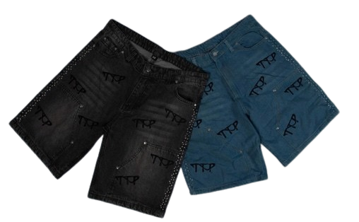 PRESALE: TTP All Over Embroidery Jorts
