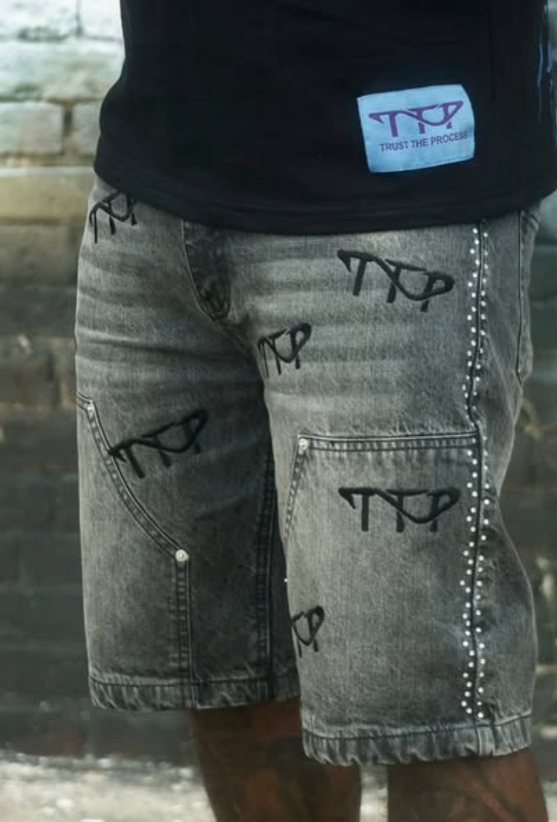 PRESALE: TTP All Over Embroidery Jorts